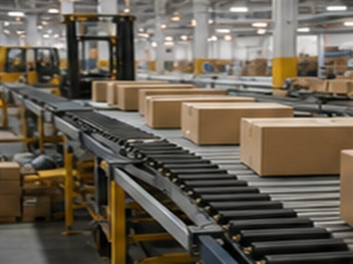 Package handling line for product export preparation