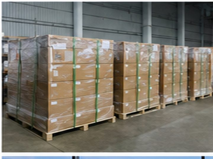 Palletized cargo for product export and B2B trade from Japan