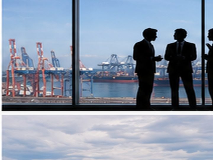 Port logistics discussion for overseas trade and Japan export shipment coordination