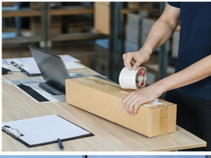 Shipment preparation workspace for B2B product export